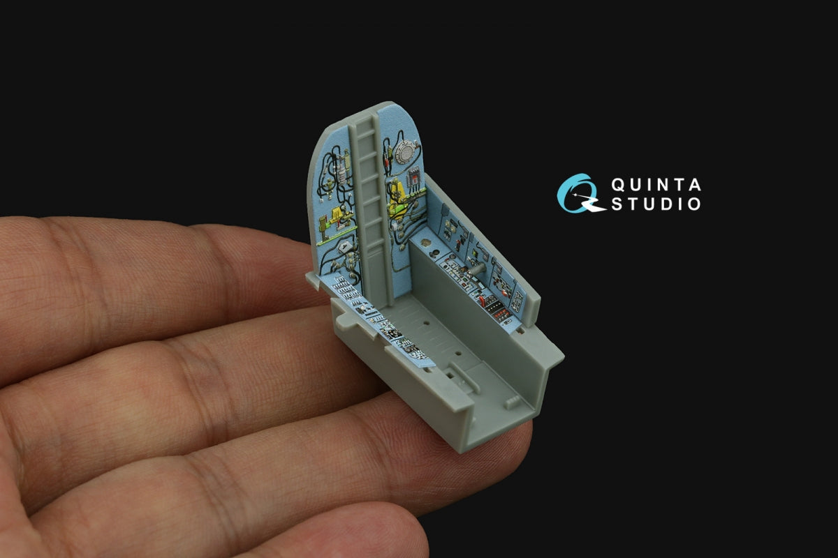 Quinta Studio QDS-48480 Su-17M4/Su-22M4 3D-Printed &amp;amp; coloured Interior on decal paper (Hobby Boss) (Small version) 1/48 – immagine 6