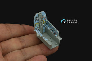 Quinta Studio QDS-48480 Su-17M4/Su-22M4 3D-Printed &amp;amp; coloured Interior on decal paper (Hobby Boss) (Small version) 1/48 – immagine 6