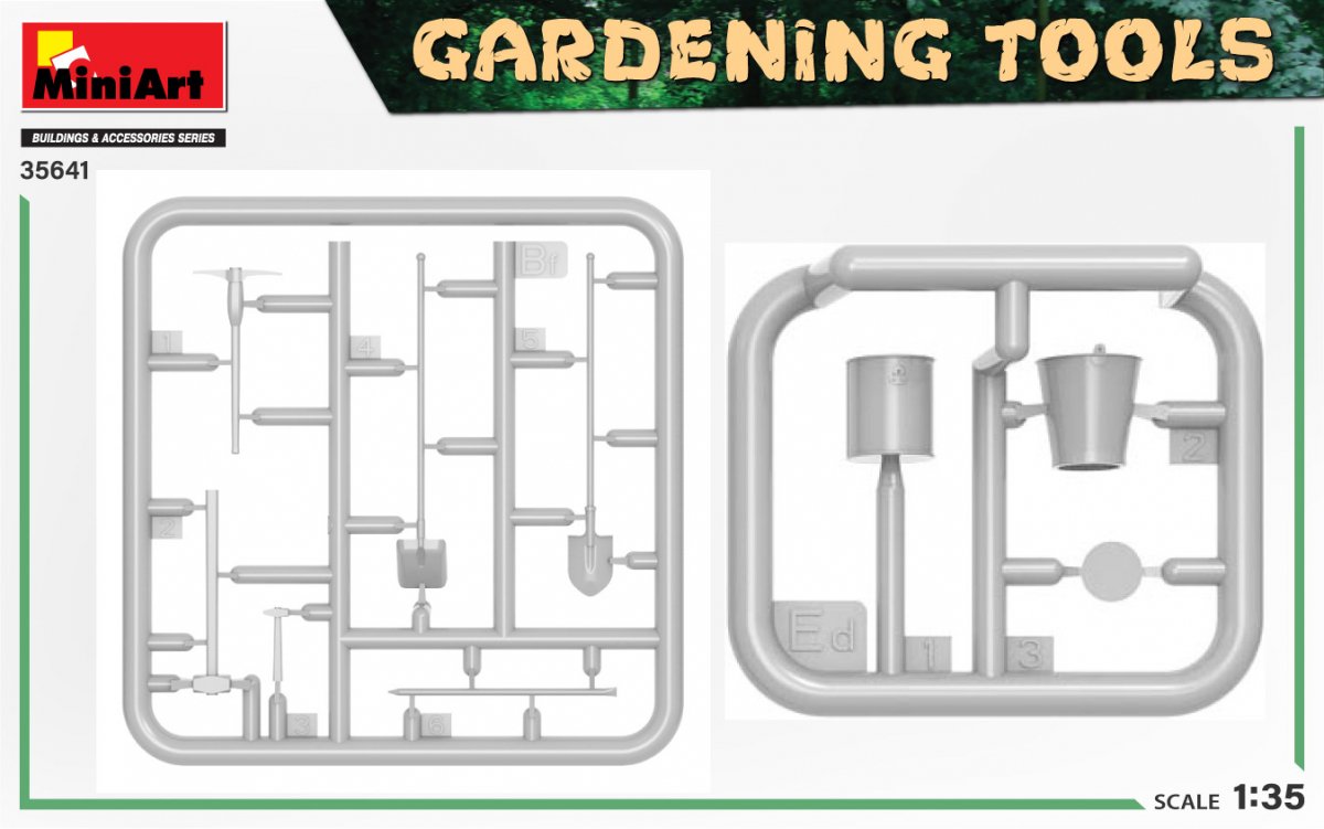 MiniArt 35641 GARDENING TOOLS 1/35 – image 3