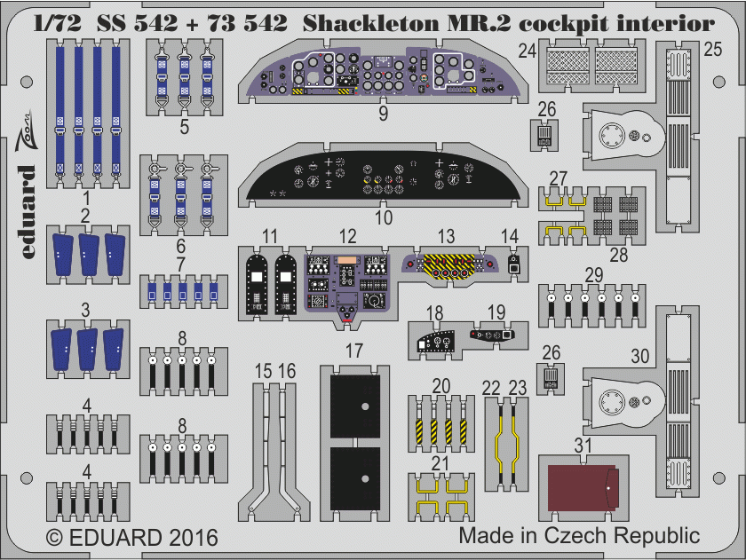 Eduard 73542 Shackleton MR.2 1/72 AIRFIX – image 2
