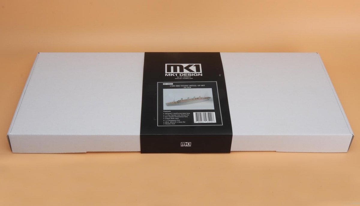 MK1 Design MD-20020 RMS TITANIC DX PACK for Trumpeter 1/200 – immagine 8