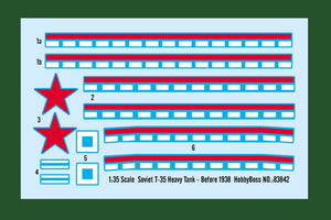 Hobby Boss 83842 Soviet T-35 Heavy Tank -Before – image 4