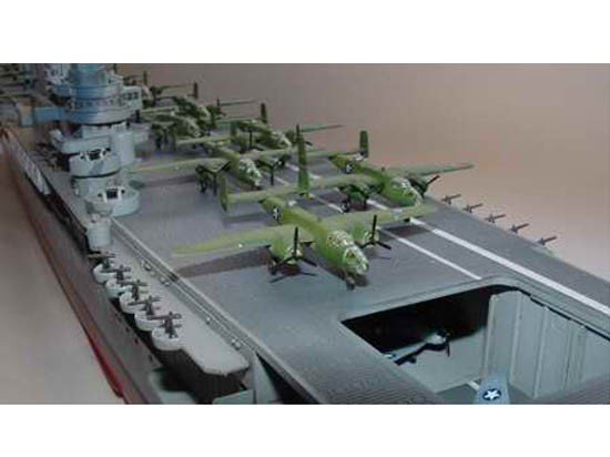Trumpeter 05601 U.S. Aircraft Carrier CV-8 Hornet 1/350 – immagine 10