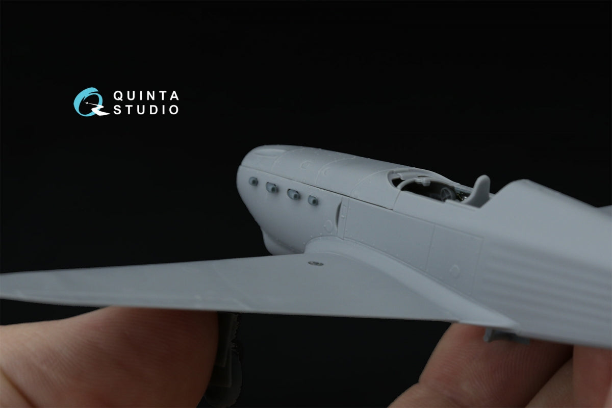 Quinta Studio QT72011 Yak-1 Exhaust pipes (Zvezda) 1/72 – immagine 2