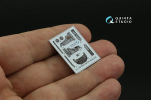 Quinta Studio QD72056 Yak-9D 3D-Printed &amp;amp; coloured Interior on decal paper (Zvezda) 1/72 – Bild 5