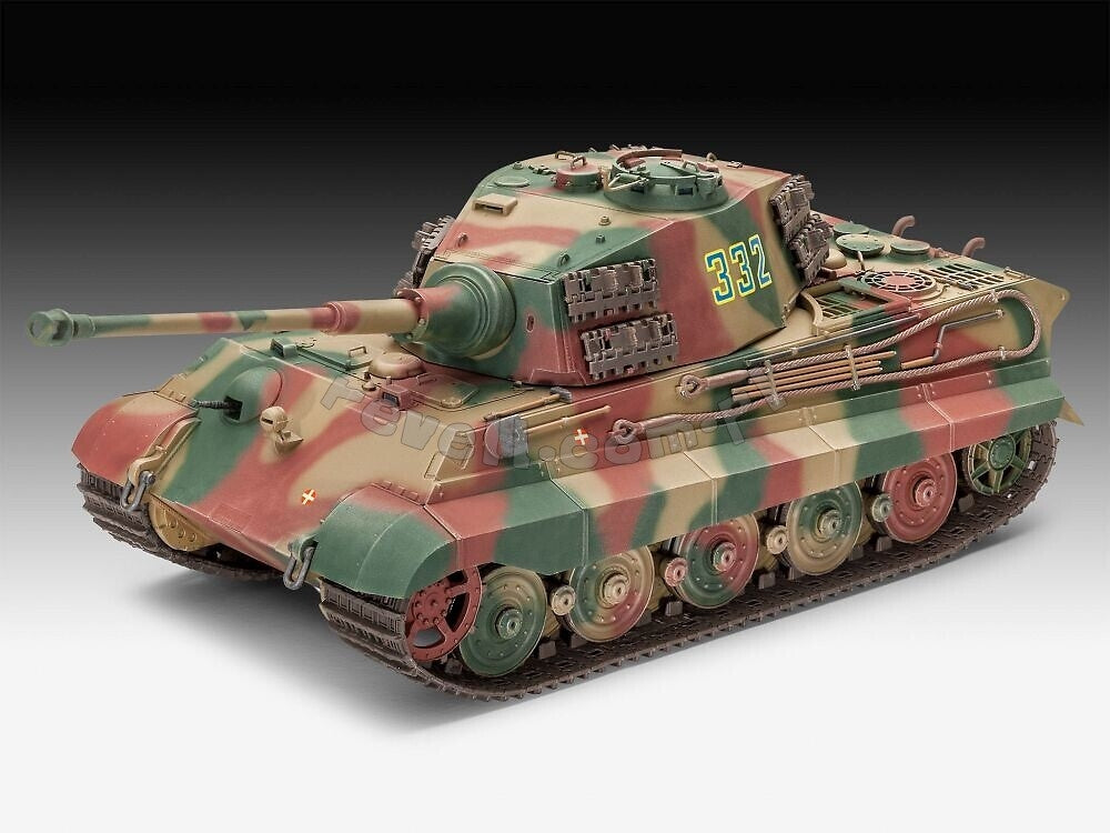 Revell 63249 Tiger II Ausf.B Henschel Turret Model Set 1/35 – immagine 3
