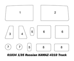 Trumpeter 01034 KAMAZ 4310 russe 1/35 – image 4