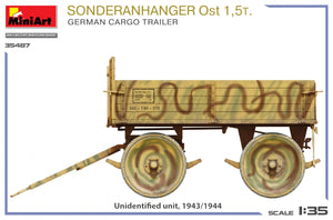 MiniArt 35487 Sonderanhanger 0st 1,5T. German Cargo Trailer 1/35 – Bild 4