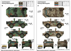 Trumpeter 05534 German Fennek LGS GERMAN version 1/35 – immagine 2