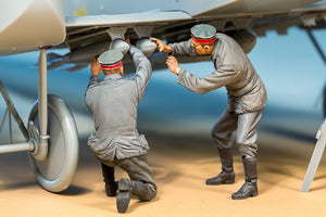 Maquette Copper State Models F32-013 Personnel au sol d&amp;#39;un bombardier allemand N°1 1/32 – image 2