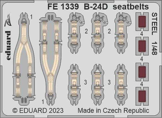 Eduard BIG49372 B-24D PART I REVELL 1/48 – Bild 5