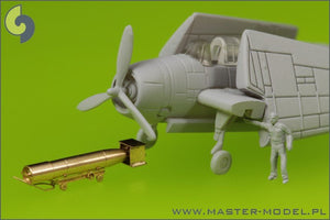 Master SM-350-073 USN Airborne torpedoes Mark 13 (22.4in) with trolleys - improved type (10 pcs) – imagen 4