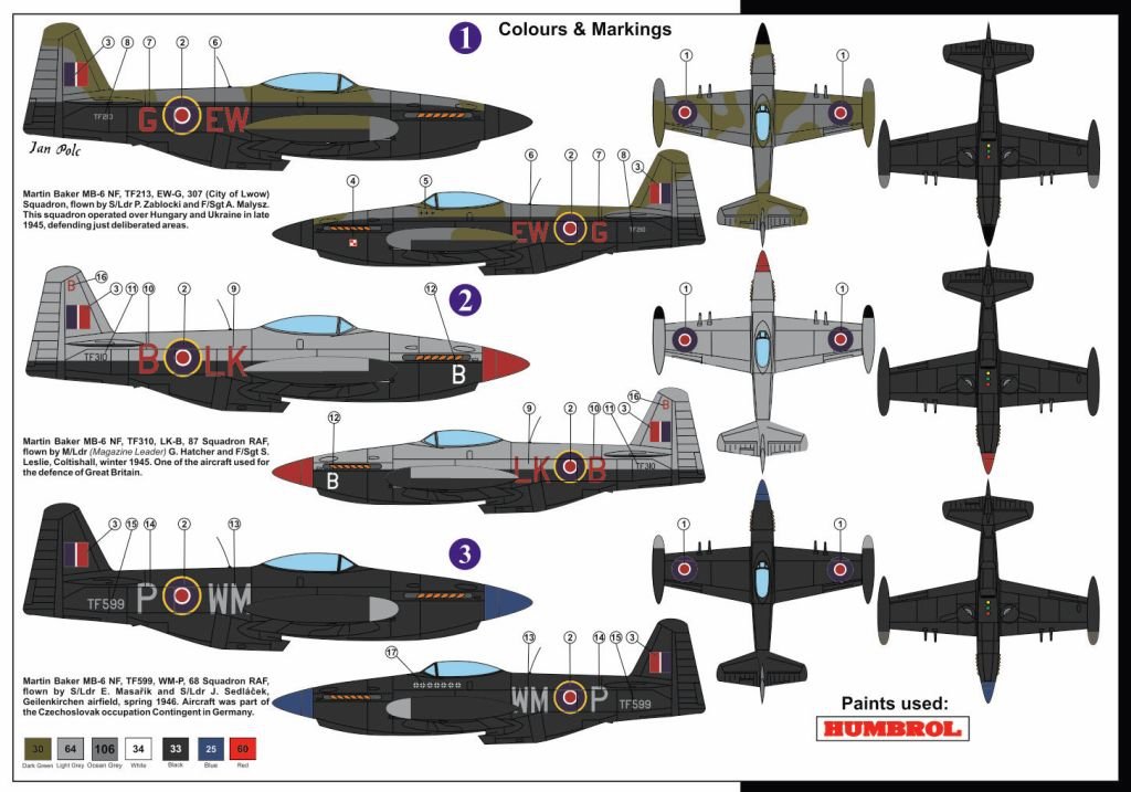 AZ Model AZ7581 Martin Baker MB.6 Night Ferret 1/72 – immagine 2