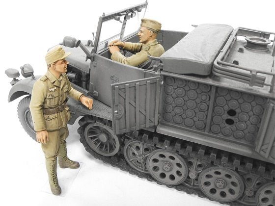 Hobby Fan HF534 Sdkfz11 CREW(1) AFRIKAKORPS-2 FIGURES 1/35