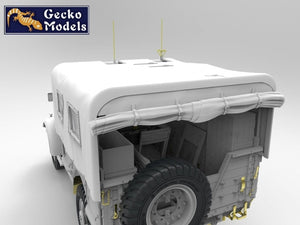Gecko Models 35GM0061 WWII British Bedford MWR FFW Radio command truck 1/35 – Bild 4
