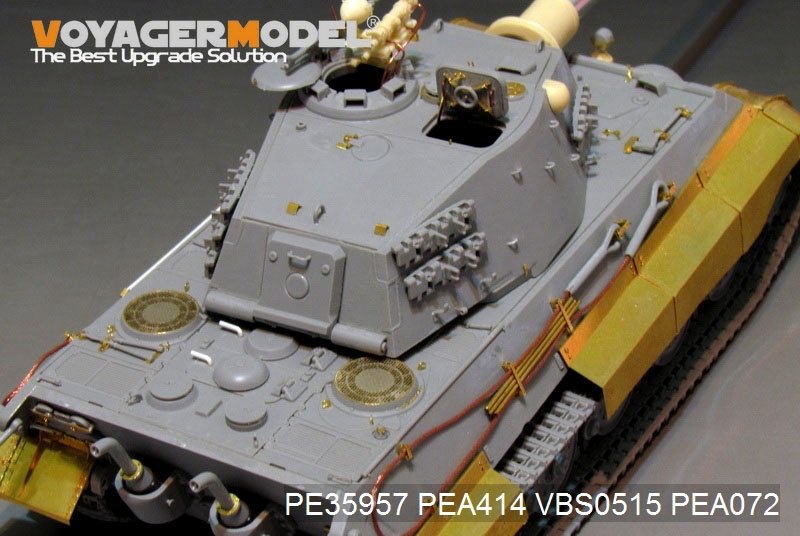 Voyager Model PE35957 WWII German King Tiger (Hensehel Turret) For HOBBYBOSS 84533 1/35 – zdjęcie 10