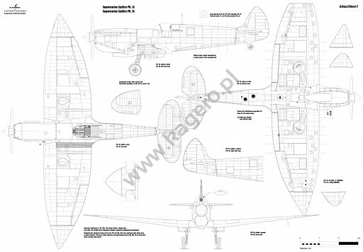 Kagero 7029 Supermarine Spitfire Mk. IX/XVI and other EN/PL – immagine 5