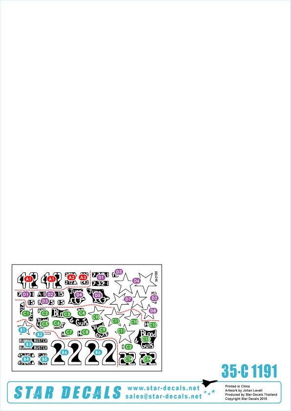Star Decals 35-C1191 M4A3E8 Sherman 3 Korean War 1950-53 1/35 – immagine 2