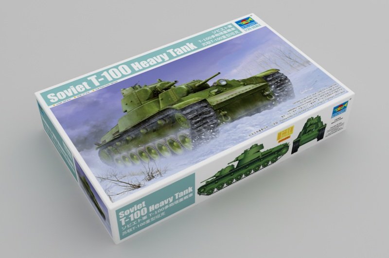 Trumpeter 09590 Soviet T-100 Heavy Tank 1/35 – immagine 2