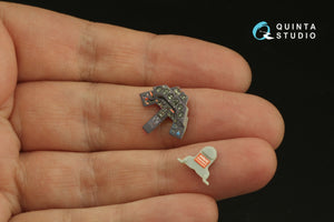 Quinta Studio QD48313 Fw 190A-3 3D-Printed &amp;amp; coloured Interior on decal paper (Hasegawa) 1/48 – immagine 6
