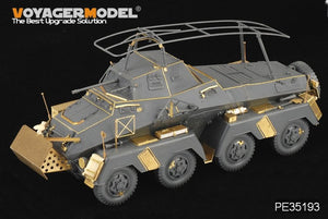 Voyager Model PE35193 WWII German Sd.Kfz.232 8 ROD early version for TAMIYA Kit 1/35 – zdjęcie 4