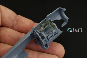 Quinta Studio QD48239 A6M2 Zero 3D-Printed &amp;amp; coloured Interior on decal paper (Eduard) 1/48 – immagine 6