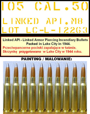 Maquette Master GM-35-063 Browning M2HB calibre .50 (12,7 mm) - mitrailleuse montée sur char - Seconde Guerre mondiale (berceau M23 ancien avec râtelier à munitions ancien) 1/35 – image 21