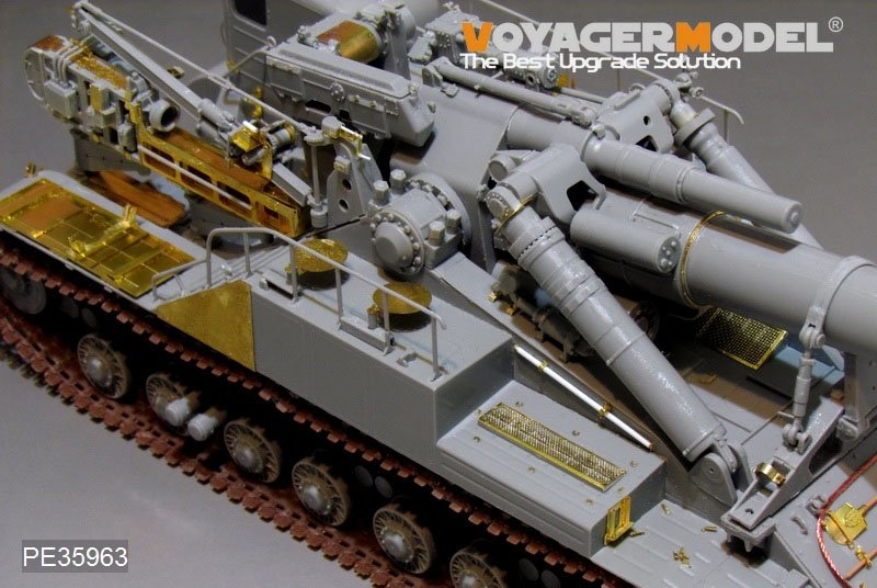 Voyager Model PE35963 Modern Soviet 2A3 Kondensator 2P 406mm S.P.H Upgrade set For TRUMPETER 09529 1/35 – Bild 20