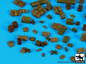 Black Dog T72091 British WW II equipment accessories set 1/72 – immagine 2