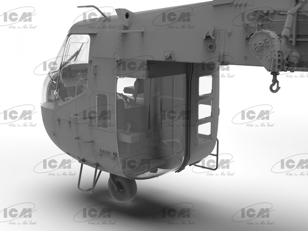 ICM 53054 Sikorsky CH-54A Tarhe US heavy helicopter 1/35 – immagine 26