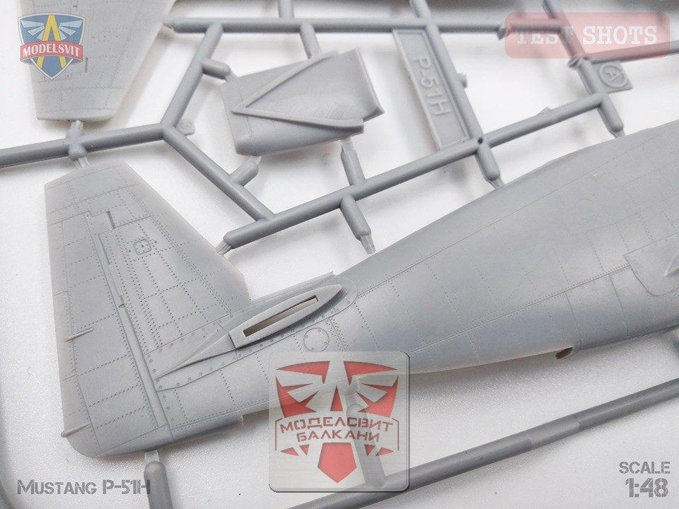 Modelsvit 4821 P-51H Mustang (USAF edition) 1/48 – Bild 5