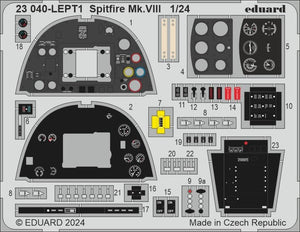 Eduard BIG2406 Spitfire Mk. VIII AIRFIX 1/24 – zdjęcie 2