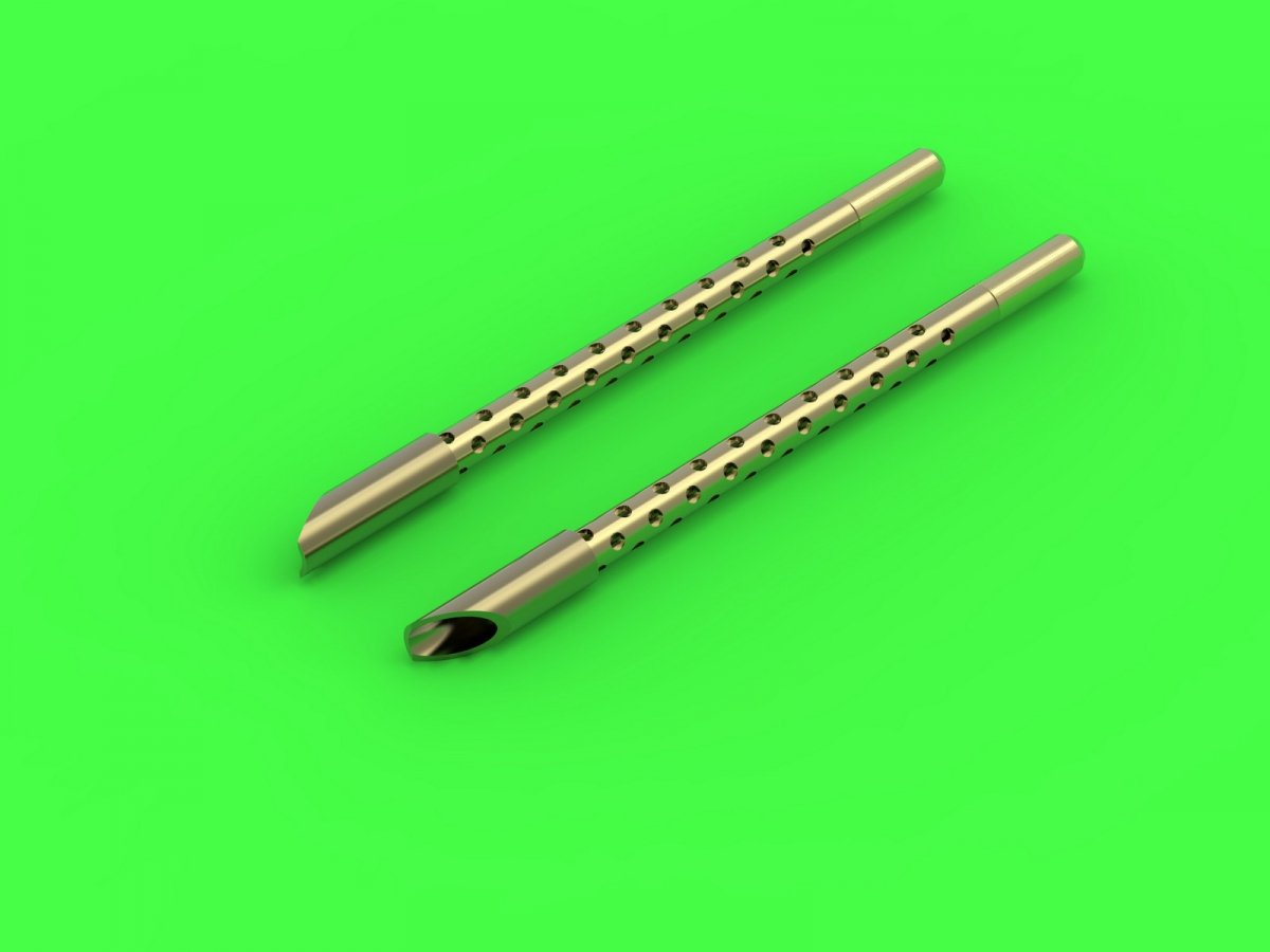 Master AM-72-125 Boeing B-17 Flying Fortress Machine gun barrels set 1/72 – immagine 3