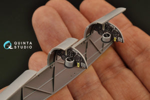 Quinta Studio QD32124 DH 82A Tiger Moth 3D-Printed &amp;amp; coloured Interior on decal paper (ICM) 1/32 – Bild 10