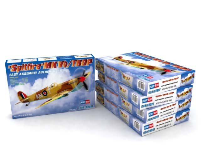 Hobby Boss 80213 Spitfire MK.Vb TROP 1/72 – immagine 2