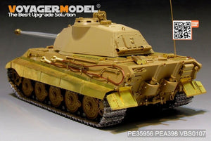 Voyager Model PE35956 WWII German King Tiger (Porsche Turret) For MENG TS-037 1/35 – immagine 12