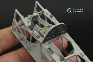 Quinta Studio QD32115 Fairey Swordfish Mk.I 3D-Printed &amp;amp; coloured Interior on decal paper (Trumpeter) 1/32 – immagine 11