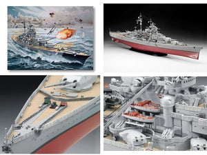 Revell 05040 Battleship Bismarck 1/350 – immagine 3