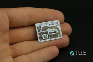 Quinta Studio QD35042 Buffalo 6x6 MPCV 3D-Printed &amp;amp; coloured Interior on decal paper (Bronco) 1/35 – immagine 5