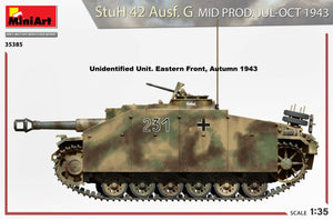 MiniArt 35385 StuH 42 Ausf. G MID PROD. JUL-OCT 1943 1/35 – zdjęcie 4