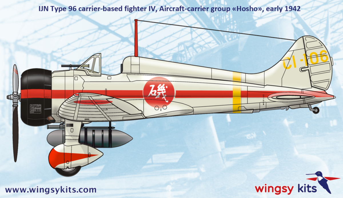 Wingsy Kits D5-02 IJN Type 96 carrier-based fighter IV A5M4 “Claude” 1/48 – immagine 15