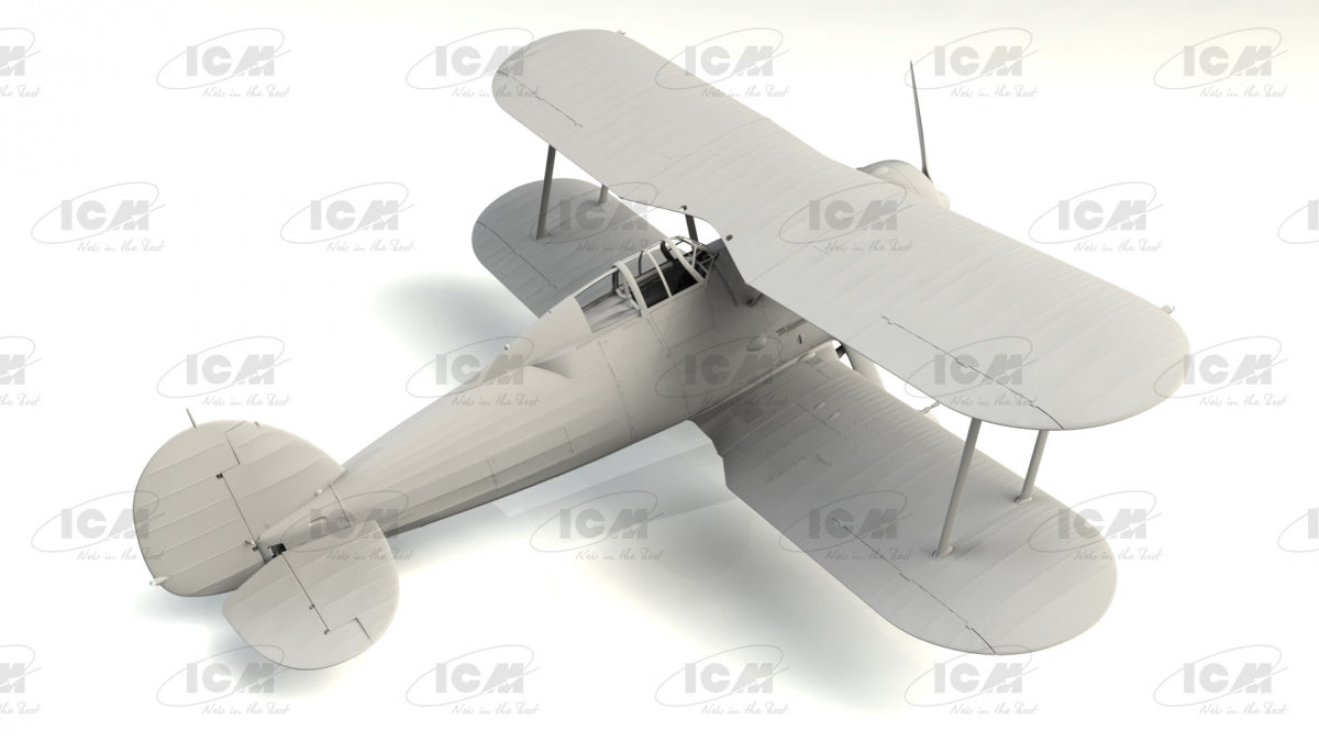 ICM 32045 Gloster Sea Gladiator Mk.II With Royal Navy pilots 1/32 – immagine 13