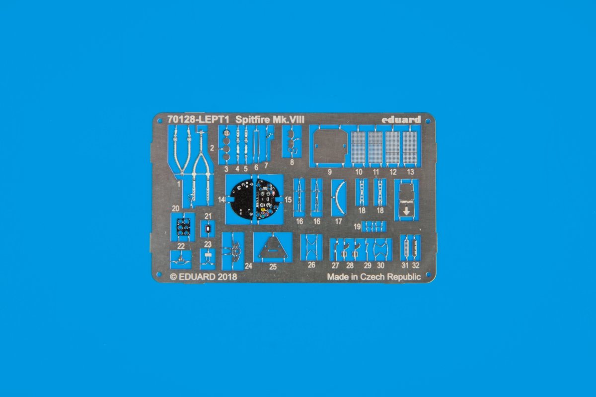 Eduard 70128 Spitfire Mk.VIII 1/72 – immagine 9