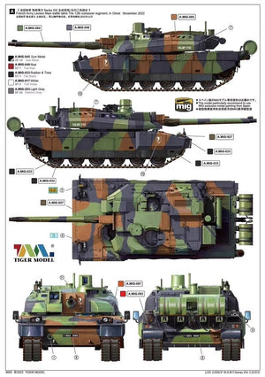 Tiger Model 4655 French Main Battle Tank Leclerc Series XXI MBT 1/35 – zdjęcie 12