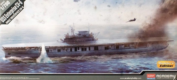 Maquette Academy 14224 USS Enterprise CV-6 au 1/700 