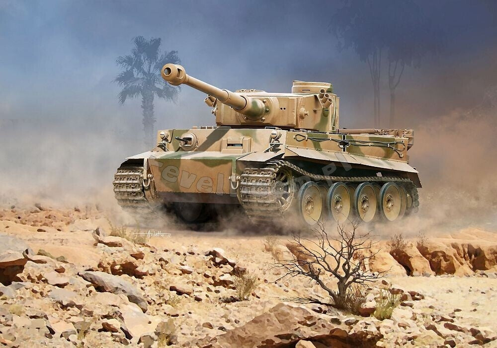 Revell 63262 PzKpfw VI Ausf. H Tiger - model set 1/72 – Bild 2