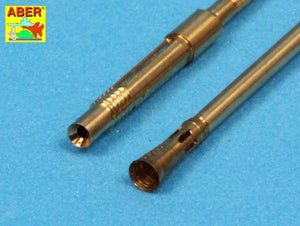 Aber 35L-089 Set of 2 German 2cm L/65 gun barrel for Flak 38 with storage box 1/35 – immagine 4