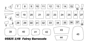 Trumpeter 05825 Fairey Barracuda WW II Torpedo Bomber 1/48 – immagine 4