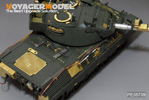 Voyager Model PE35739 Modern German Leopard1A5 MBT B ver include Gun barrel (For MENG TS-015) 1/35 – immagine 3