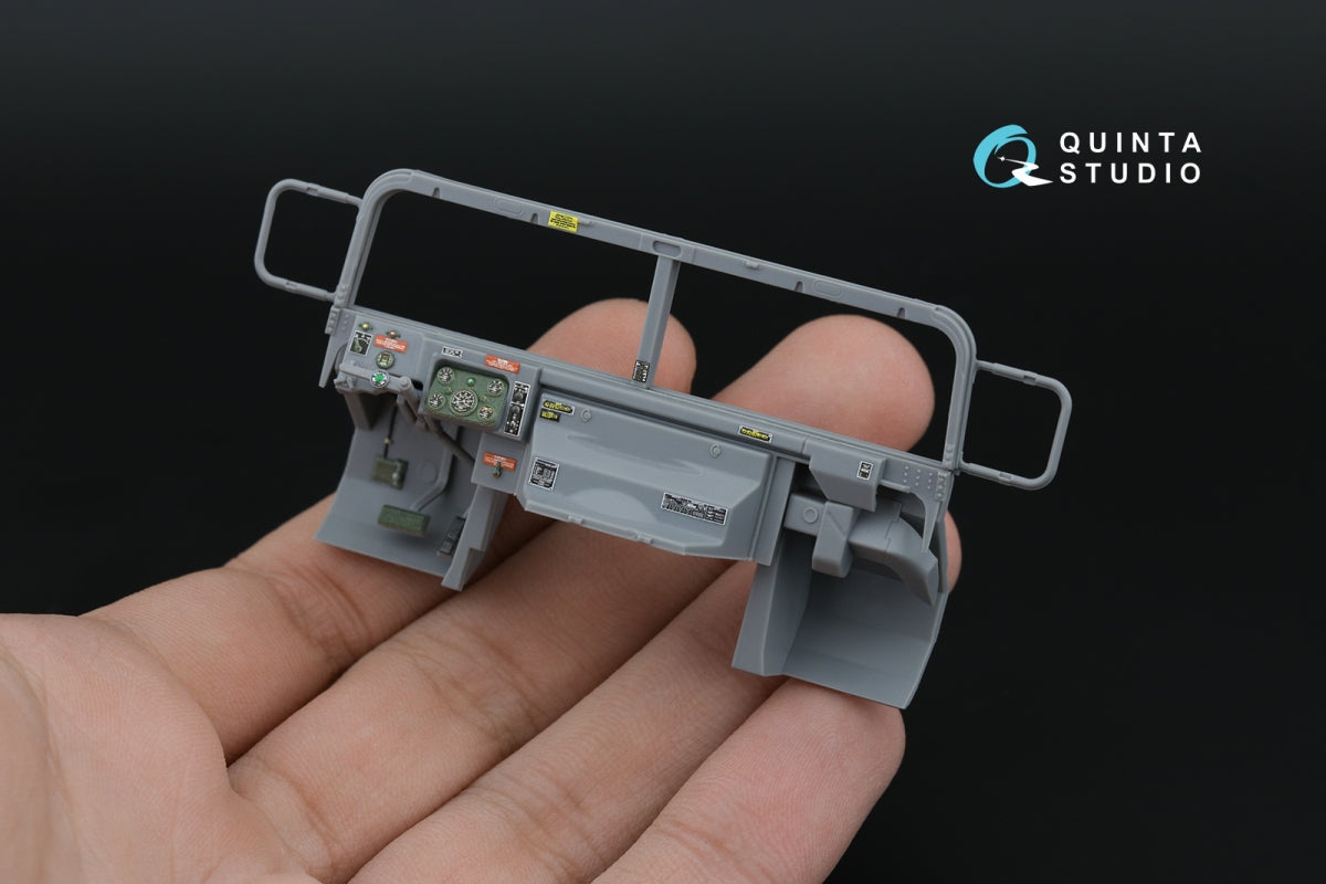 Quinta Studio QD35154 Humvee family 3D-Printed &amp;amp; coloured Interior on decal paper (ICM) 1/35 – immagine 3